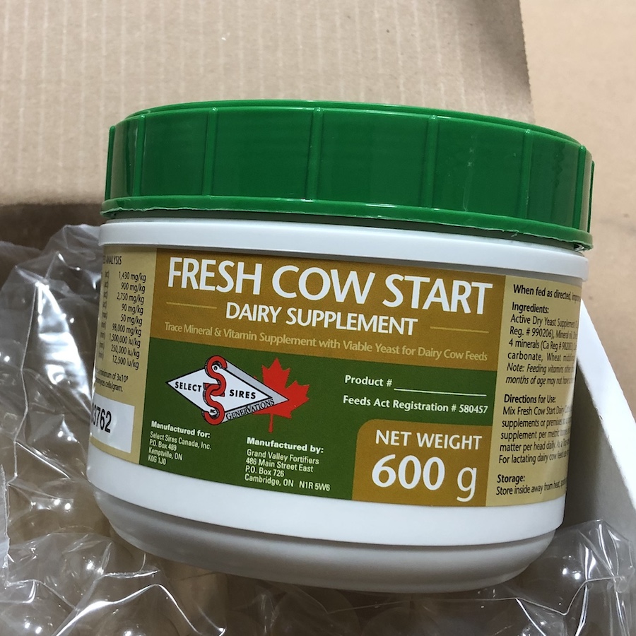 Fresh Cow Start